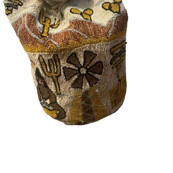 Handmade Ethnic Bucket  Bag, Size large - Picture 4 of 8